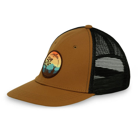 Kids' Feel Good Trucker Cap Children's Hats and Caps Sunday Afternoons Explore - Canyon 