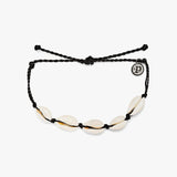 KNOTTED COWRIES BRACELET Jewellery Pura Vida Black 