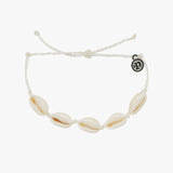 KNOTTED COWRIES BRACELET Jewellery Pura Vida White 