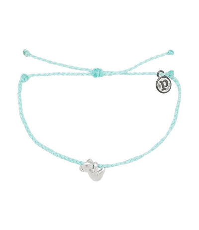 Koala Charm Bracelet - Silver or Rose Gold Jewellery Pura Vida Sea Foam 