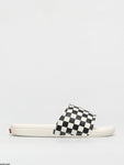 La Costa Slide-On White Checkerboard Women's Flipflops,Shoes & Boots Vans Womens 