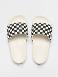 La Costa Slide-On White Checkerboard Women's Flipflops,Shoes & Boots Vans Womens UK2.5 