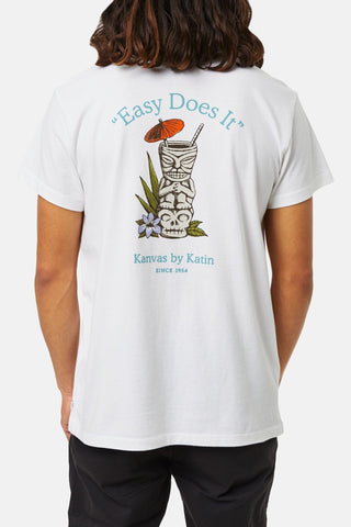 Mixer Tee - White Men's T-Shirts & Vests Katin S 