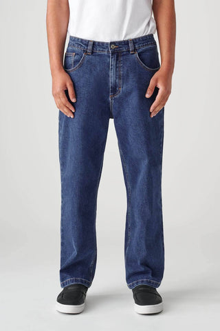 Off Course Denim Pant - Dark Denim Men's Jeans & Trousers Globe 30 