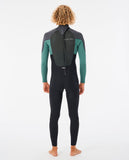 Omega 3/2mm Back Zip (2023) Muted Green Wetsuits Rip Curl 