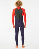 Omega 3/2mm Back Zip - Red (2023) Wetsuits Rip Curl 