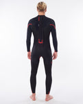 Omega 3/2mm Back Zip - Red (2023) Wetsuits Rip Curl 