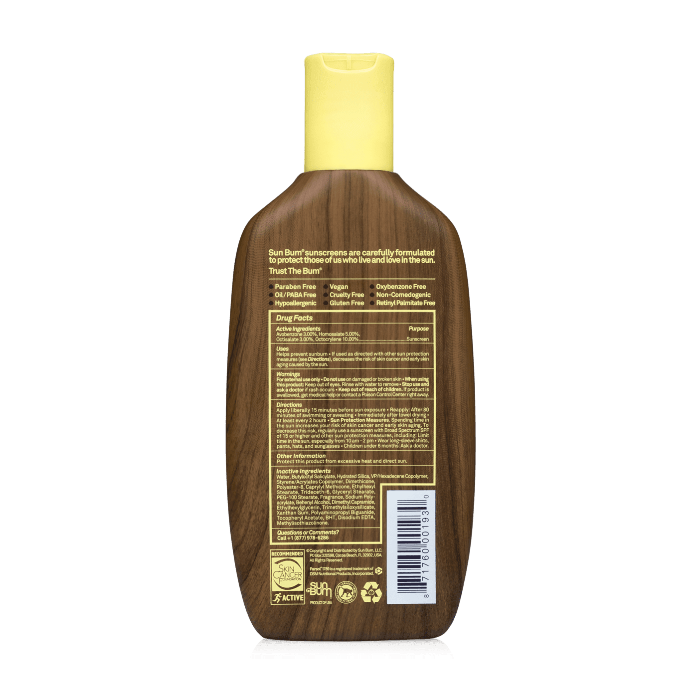 Original SPF 30 Sunscreen Lotion Sun Cream Sun Bum 