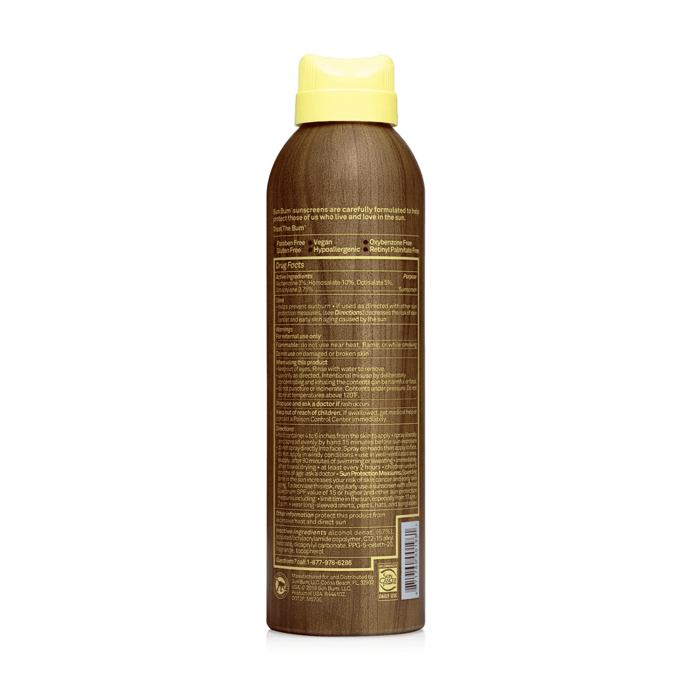 Original SPF 30 Sunscreen Spray Sun Cream Sun Bum 