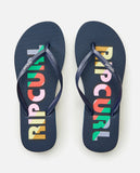 Rainbow Surf Revival Flip Flops Women's Flipflops,Shoes & Boots Ripcurl 4 