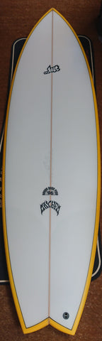 RNF '96 6'0" (Yellow) Surfboard Lost 