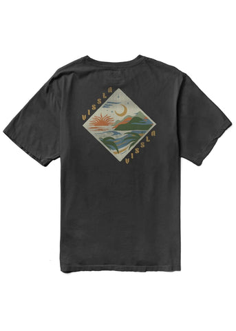 Seascape Organic Tee - Phantom Men's T-Shirts & Vests Vissla S 