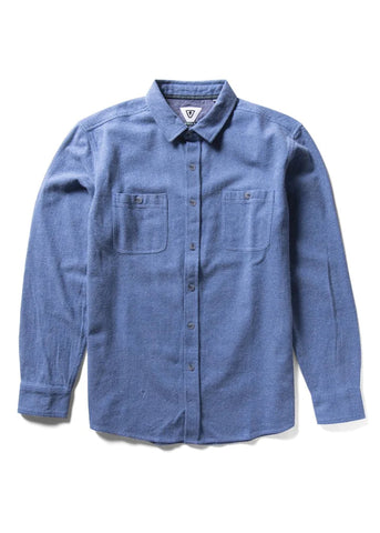 Shaver Flannel Shirt - Atlantic Blue Men's Shirts & Polos Vissla S 