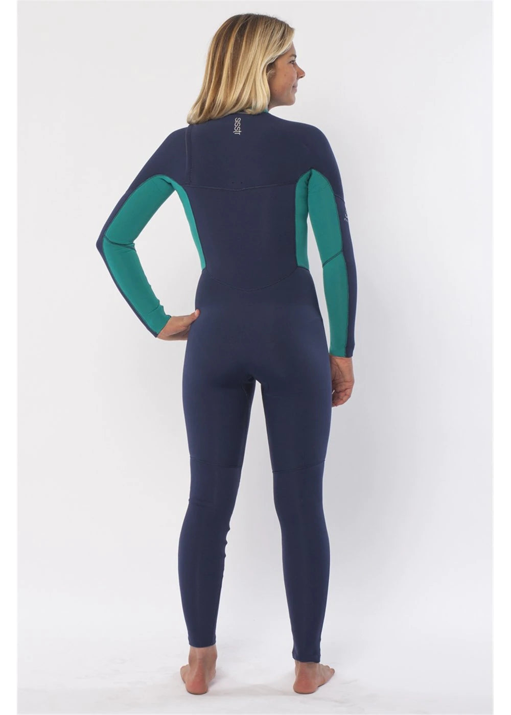 Sisstr Seven Seas 3/2 Wetsuit with Chest Zip - Strong Blue (2022) Wetsuits Sisstrevolution 