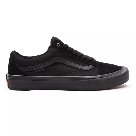 SKATE OLD SKOOL SHOES Black/Black Men's Shoes & Flip Flops Vans UK 3 