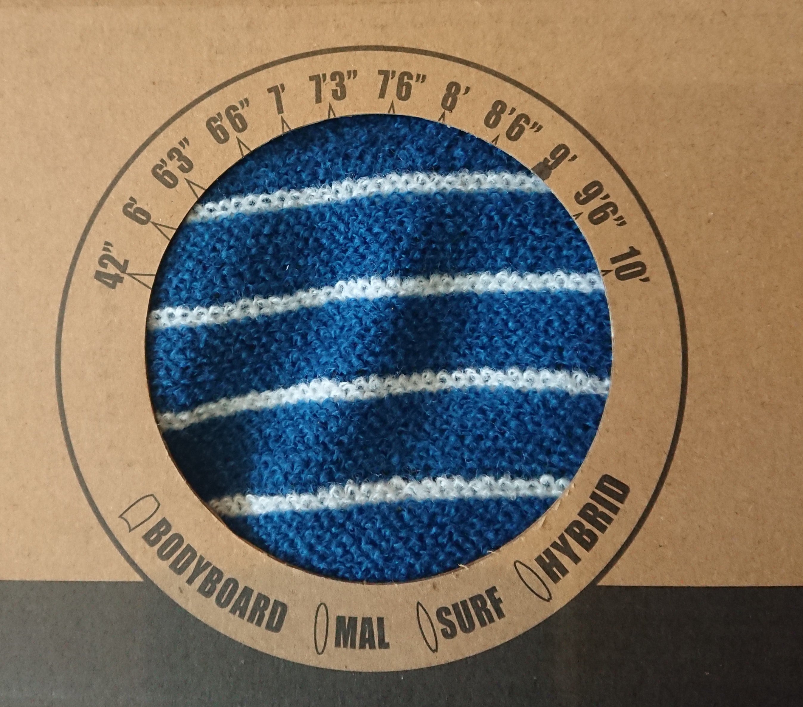Stretch Cover 6'0" - 10'0" Board Sock Alder 6'6" Navy Hybrid/Fish