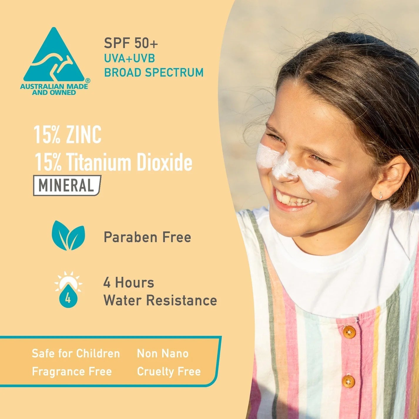 Sun Zapper White Zinc Stick SPF 50+ Sun Cream Sun Zapper 