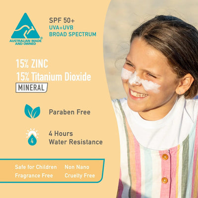 Sun Zapper White Zinc Stick SPF 50+ Sun Cream Sun Zapper 