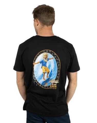 Surfin' AI Classic T-Shirt - Black Men's T-Shirts & Vests Rietveld S 