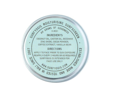Surfyogis Natural Surfscreen Cold Sun Cream Surfyogis 