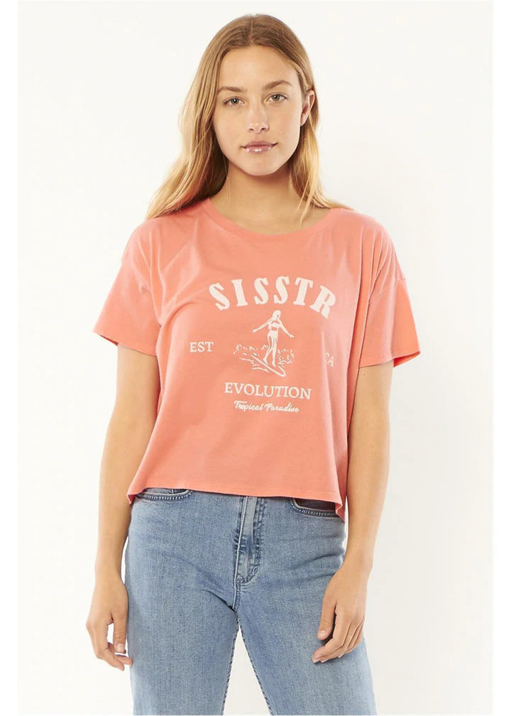 Swell Ride Crop Tee Women's T-Shirts and Vest Tops Sisstrevolution XS 