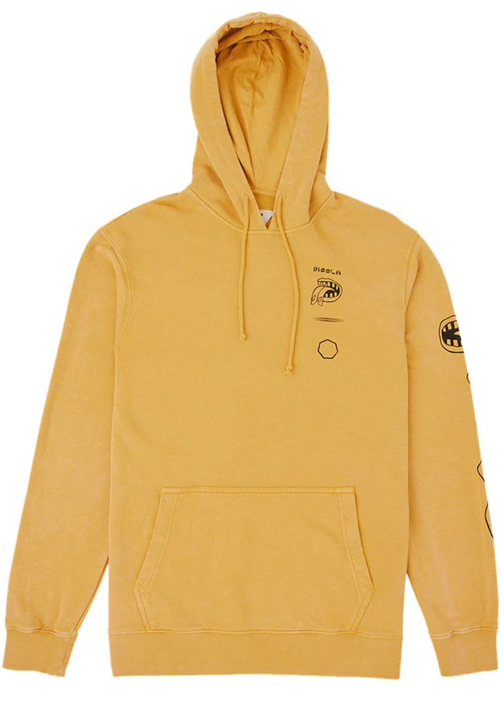 Mens yellow 2025 hoodie sweatshirt