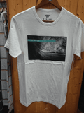 Vissla/Bathsheba Collaboration Tee - Barrel (2 Colours) Men's T-Shirts & Vests Vissla S White 