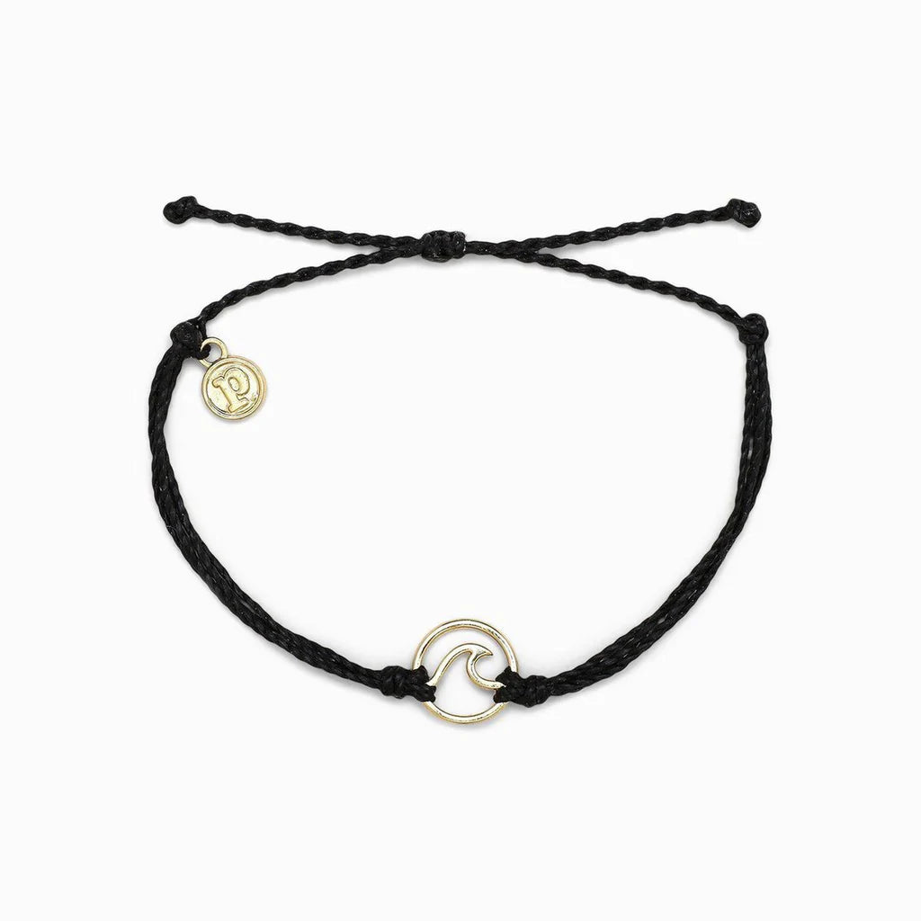 WAVE CHARM Jewellery Pura Vida Black 