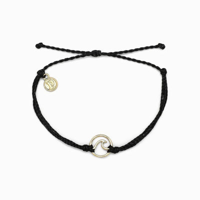 WAVE CHARM Jewellery Pura Vida Black 